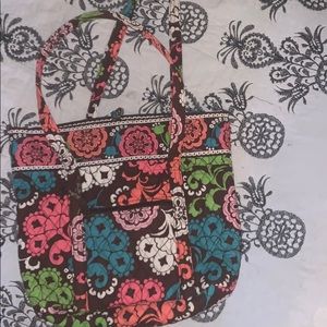 Multicolored Vera Bradley Large Tote/Purse